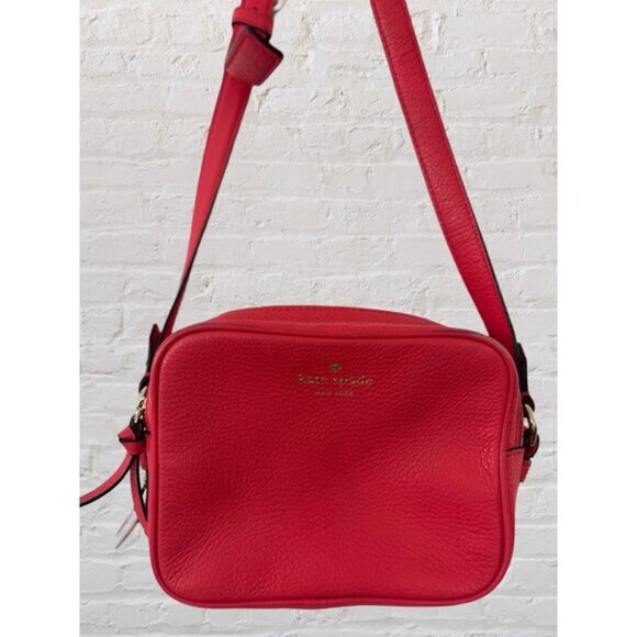 Kate Spade Red Coral Crossbody Bag - Picture 1 of 4